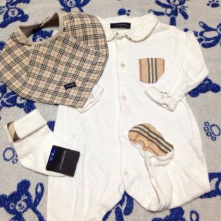 バーバリー(BURBERRY)のバーバリー ベビー３点セット✩⃛(ロンパース)