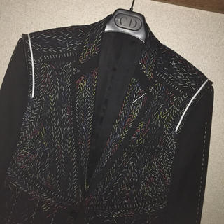 ディオールオム(DIOR HOMME)のDior homme 17aw embroidery jacket(テーラードジャケット)