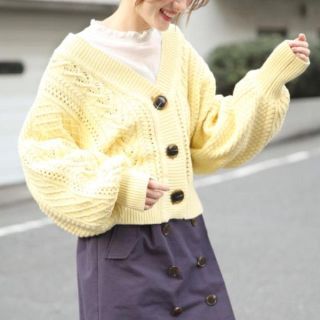 heather(カーディガン ・ イエロー/黄色系)のフリマアイテム一覧 heather(カーディガン ・ イエロー/黄色系)のフリマアイテム一覧