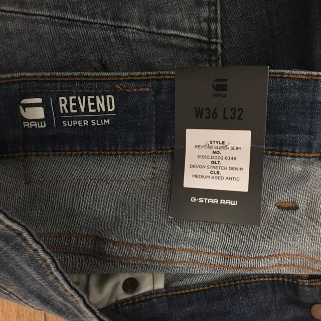 G-STAR RAW(ジースター)の【新品】G-STAR RAW デニム メンズのパンツ(デニム/ジーンズ)の商品写真