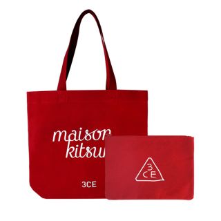 メゾンキツネ(MAISON KITSUNE')のMAISON KITSUNE × 3CE TOTE BAG(トートバッグ)