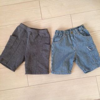 コムサイズム(COMME CA ISM)のベビー 半ズボン 90㎝ 2枚セット(パンツ/スパッツ)