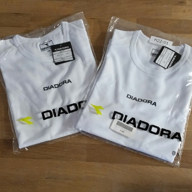 DIADORA(ディアドラ)の【おいもちゃん様専用・おまとめ割引き】③ディアドラ Tシャツ 2枚セット キッズ/ベビー/マタニティのキッズ服男の子用(90cm~)(Tシャツ/カットソー)の商品写真