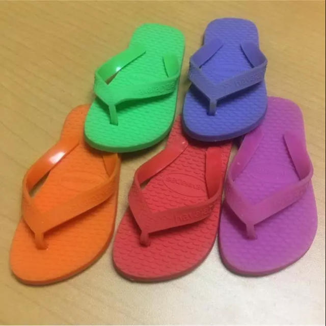 ハワイアナス havaianas マグネット ビーチサンダル 5個セット エンタメ/ホビーのコレクション(その他)の商品写真