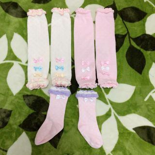 マザウェイズ(motherways)のyu様専用 女の子 レッグウォーマー   靴下 セット(レッグウォーマー)