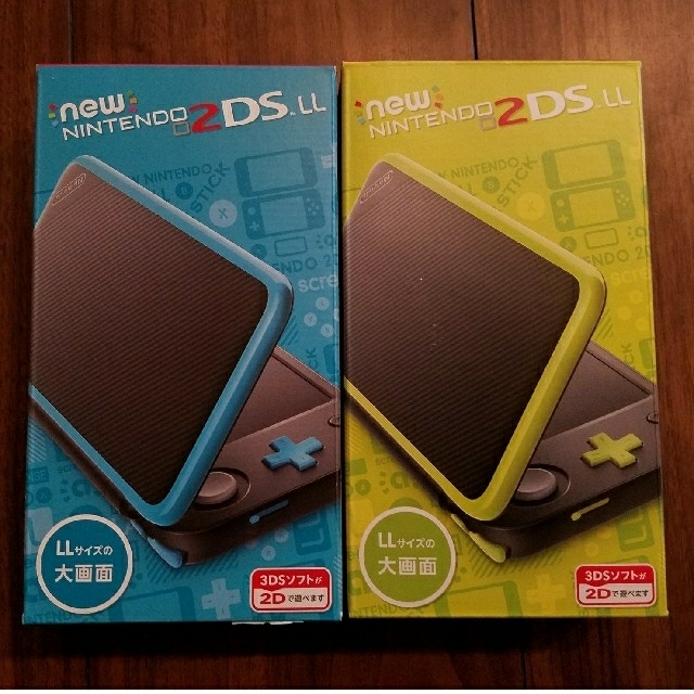 2DS LL 本体 ２台セット 新品-