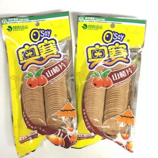 ❤️ ムクミ冷え性対策に❤️サンザシ山査子菓子 山楂片138g×2セット(菓子/デザート)