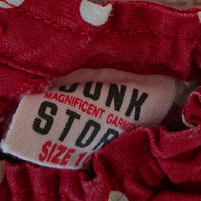JUNK STORE(ジャンクストアー)のJUNK  STORE ワンピース キッズ/ベビー/マタニティのキッズ服女の子用(90cm~)(ワンピース)の商品写真