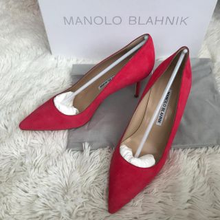 マノロブラニク(MANOLO BLAHNIK)のGWセール♡MANOLO BLAHNIK  パンプス 未使用 35.5(ハイヒール/パンプス)