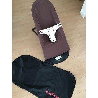 ベビービョルン(BABYBJORN)のバウンサー 茶色✖️ベージュのリバーシブル(その他)