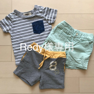 ベビーギャップ(babyGAP)のbabyGAP RADCHAP Tシャツ ハーフパンツ セット 90cm(Tシャツ/カットソー)