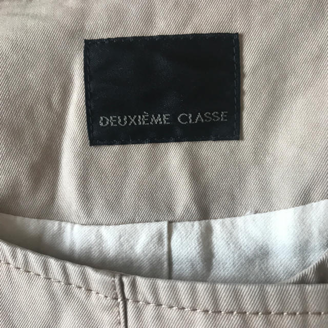 DEUXIEME CLASSE(ドゥーズィエムクラス)のドゥーズィエムクラス トレンチコート ショート レディースのジャケット/アウター(トレンチコート)の商品写真