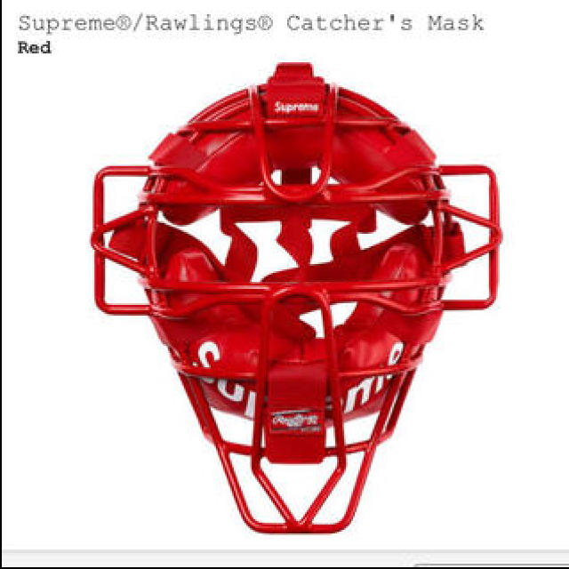 Supreme rawlings catcher's mask