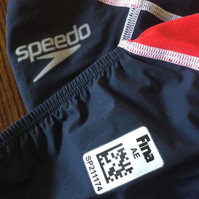 SPEEDO(スピード)の130 競泳水着 キッズ/ベビー/マタニティのキッズ服女の子用(90cm~)(水着)の商品写真