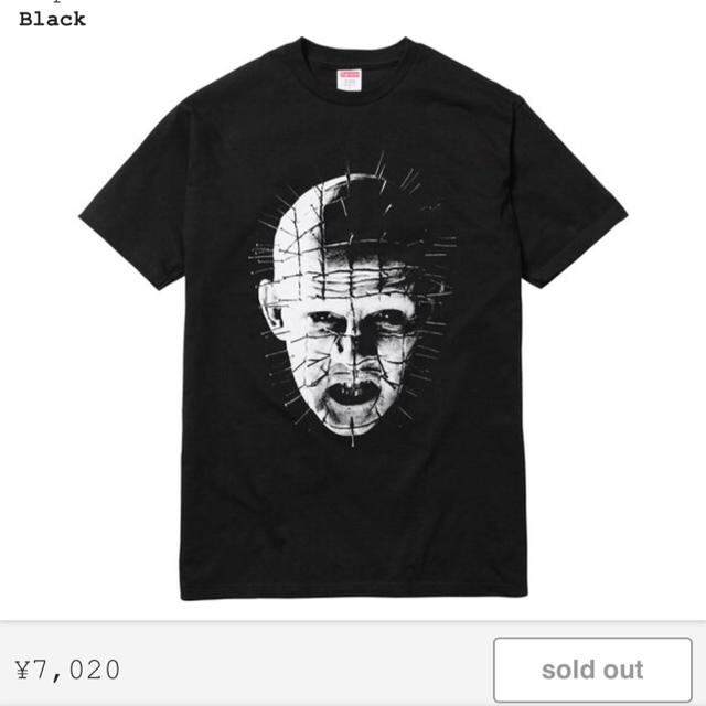 専用 Supreme Hellraiser Pinhead Tee