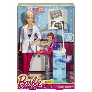 バービー(Barbie)のバービー 歯医者さんセット(ぬいぐるみ)