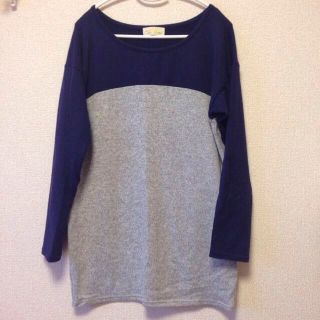 ダブルクローゼット(w closet)のワンピースとミニースウェットセット(ミニワンピース)