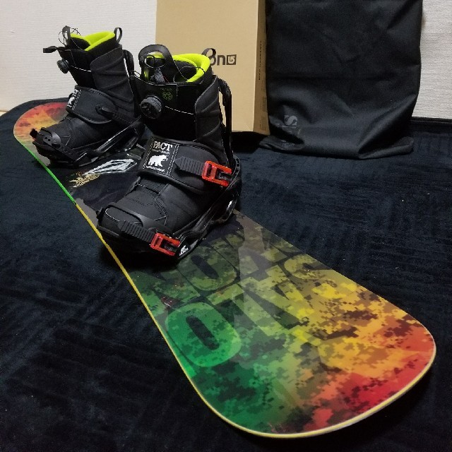 SALOMON(サロモン)のワックス塗って発送もできます！超美品！SALOMON エントリーセット スポーツ/アウトドアのスノーボード(ボード)の商品写真