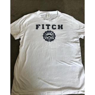 アバクロンビーアンドフィッチ(Abercrombie&Fitch)のしんのすけさん専用  ABECROMBIE&FITCH メンズ白ティシャツ(Tシャツ/カットソー(半袖/袖なし))