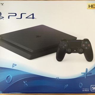 プレイステーション4(PlayStation4)のプレステ4 500GB ジェットブラック(家庭用ゲーム機本体)