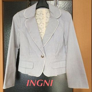 イング(INGNI)の☆INGNIストライプジャケット☆(テーラードジャケット)