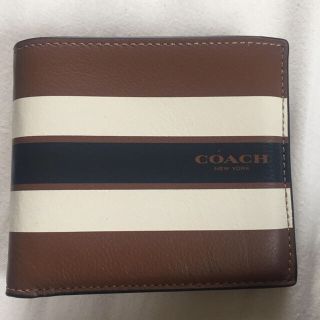 コーチ(COACH)のcoach 二つ折り財布 メンズ(折り財布)