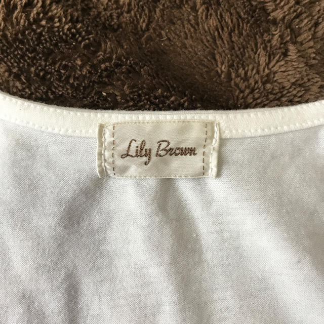 Lily Brown(リリーブラウン)のフリンジTシャツ  レディースのトップス(Tシャツ(半袖/袖なし))の商品写真