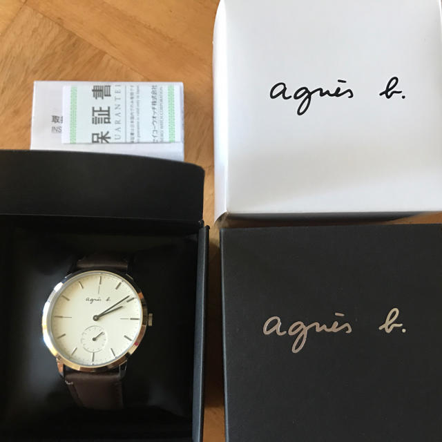 agnes b.(アニエスベー)のアニエス・ベー  agnes b. 時計  メンズの時計(レザーベルト)の商品写真