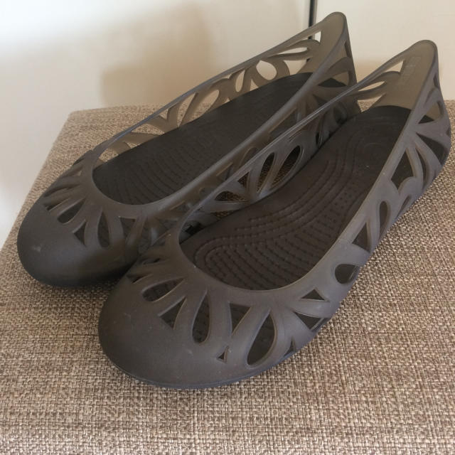 crocs(クロックス)の【美品】　クロックス ラバーシューズ  レディースの靴/シューズ(サンダル)の商品写真