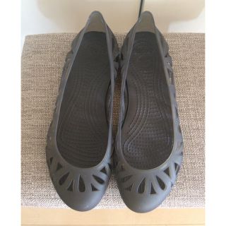 クロックス(crocs)の【美品】　クロックス ラバーシューズ (サンダル)