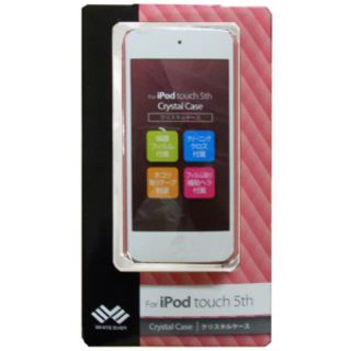 アイポッドタッチ(iPod touch)のiPodタッチ5th用 ピンクハードケース WEIPTO5CC(PK)(ポータブルプレーヤー)