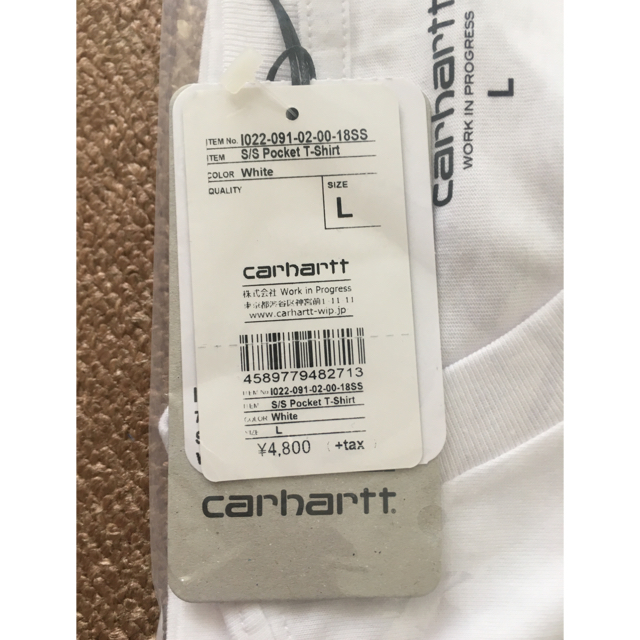 carhartt(カーハート)のカーハート Tシャツ 新品未使用 メンズのトップス(Tシャツ/カットソー(半袖/袖なし))の商品写真