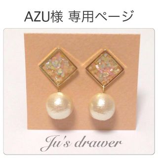 AZU様 専用ページ(ピアス)