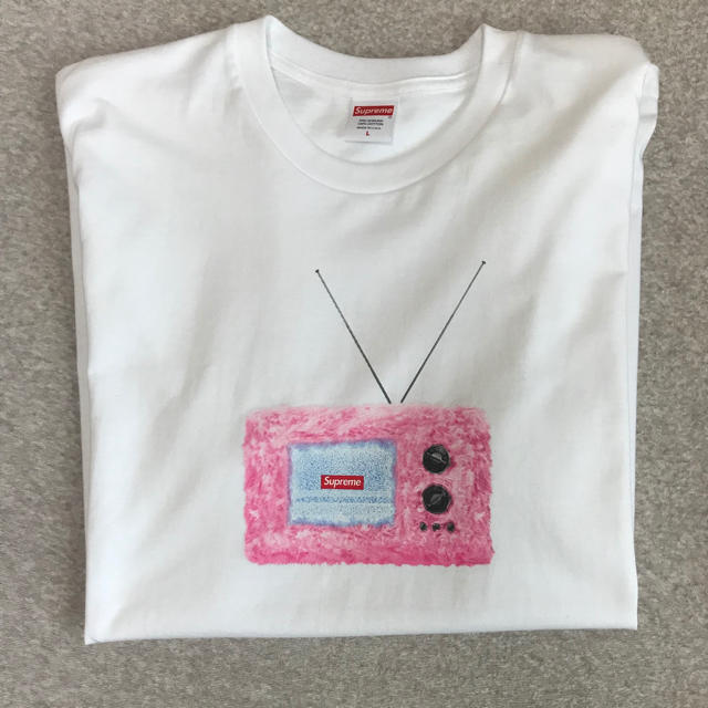 新品Supreme2018ss/TV Tee サイズL