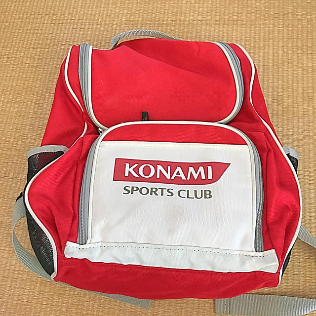 KONAMI(コナミ)のコナミ スイミング リュック キッズ/ベビー/マタニティのこども用バッグ(レッスンバッグ)の商品写真