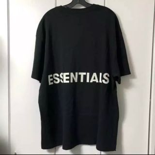 フィアオブゴッド(FEAR OF GOD)のessentials fear of god  fog Tシャツ 黒 M(Tシャツ/カットソー(半袖/袖なし))