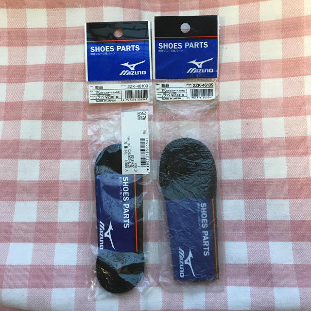 MIZUNO(ミズノ)の野球シューズ用靴紐 MIZUNO スポーツ/アウトドアの野球(シューズ)の商品写真