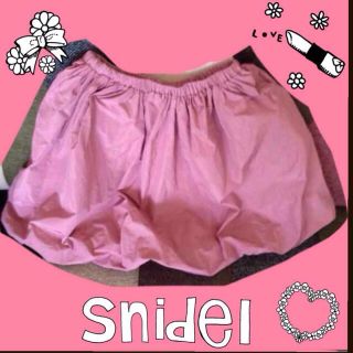 スナイデル(SNIDEL)のsnidel♡バルーンスカート(ミニスカート)