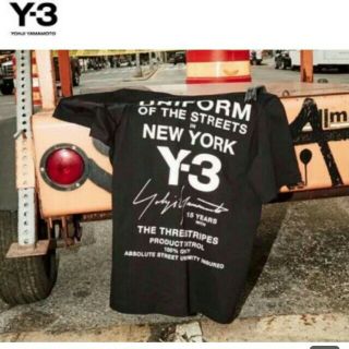 ワイスリー(Y-3)のY-3 uniform  NEW YORK 未使用 ワイスリー(Tシャツ/カットソー(半袖/袖なし))