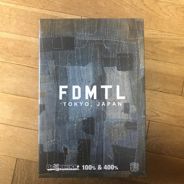 MEDICOM TOY(メディコムトイ)のFDMTL BE@BRICK 400% 100%セット エンタメ/ホビーのフィギュア(その他)の商品写真