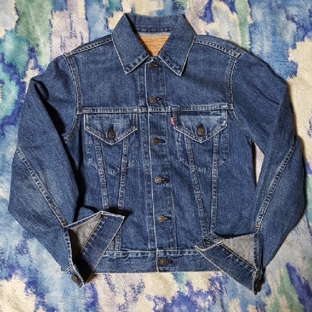 Levi's リーバイス 71557 3rd型 ボタン裏J02 ビッグE デニムトラッカージャケット インディゴ39sのLevi