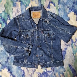 Levi's リーバイス 71557 3rd型 ボタン裏J02 ビッグE デニムトラッカージャケット インディゴ39sのLevi