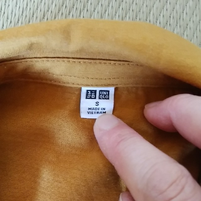 UNIQLO(ユニクロ)の値下げ！ユニクロ コットンシャツ レディースのトップス(シャツ/ブラウス(半袖/袖なし))の商品写真