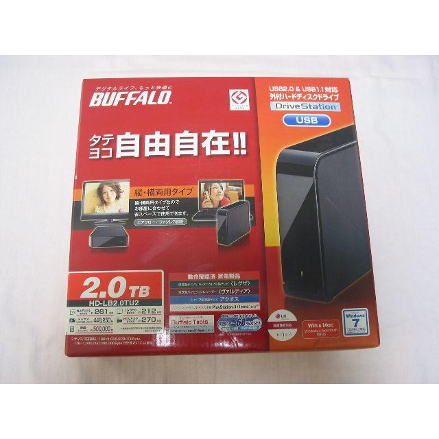 Buffalo - 外付けHDD 2.0TB BUFFALO HD=LB2.0TU2 新品・未開封