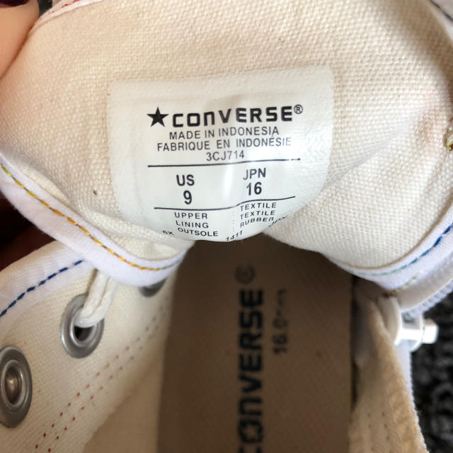 CONVERSE(コンバース)の希少！！  ★ converse ALL STAR  KIDS  16㎝  キッズ/ベビー/マタニティのキッズ靴/シューズ(15cm~)(スニーカー)の商品写真