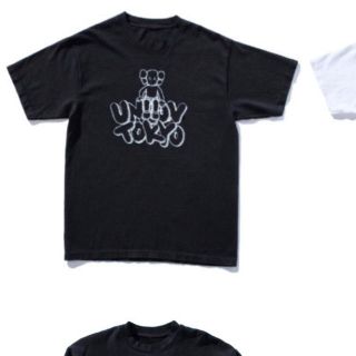 シュプリーム(Supreme)のunion tokyo kaws 黒 tシャツ M(Tシャツ/カットソー(半袖/袖なし))