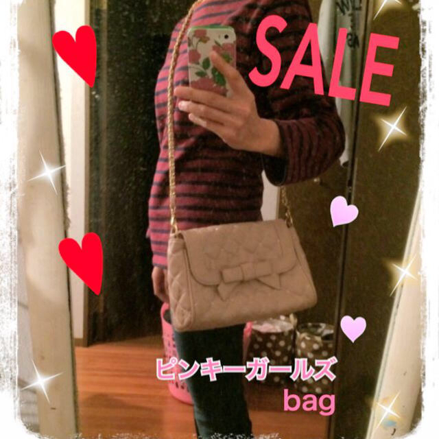 PinkyGirls(ピンキーガールズ)のピンキーガールズ❤︎美品bag  レディースのバッグ(ショルダーバッグ)の商品写真