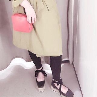 ザラ(ZARA)の【新品】ZARA サテンレースアップエスパドリーユ(バレエシューズ)