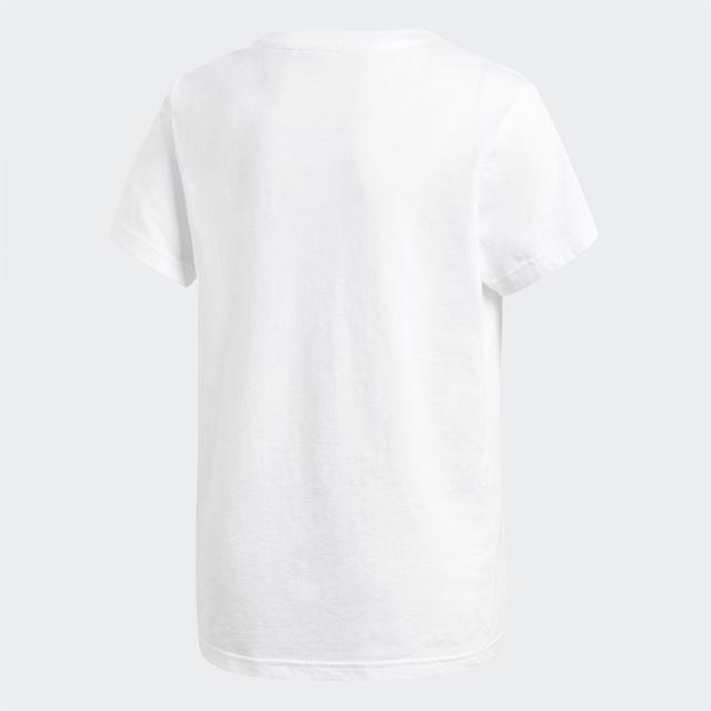 adidas(アディダス)の140【新品/即日発送】adidas オリジナルス ジュニア Tシャツ 白 レディースのトップス(Tシャツ(半袖/袖なし))の商品写真