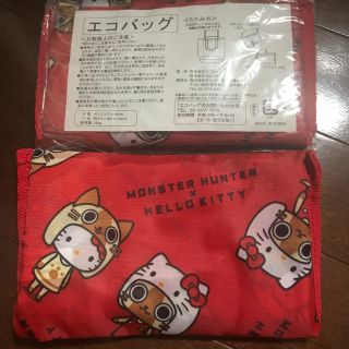 ハローキティ(ハローキティ)のMONSTERHUNTER×HELLO KITTY  エコバック(エコバッグ)